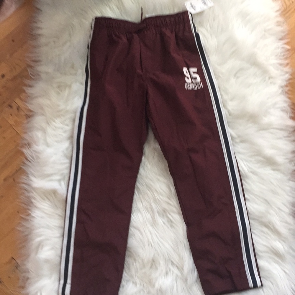 NWT Osh Kosh boys fleece lined joggers